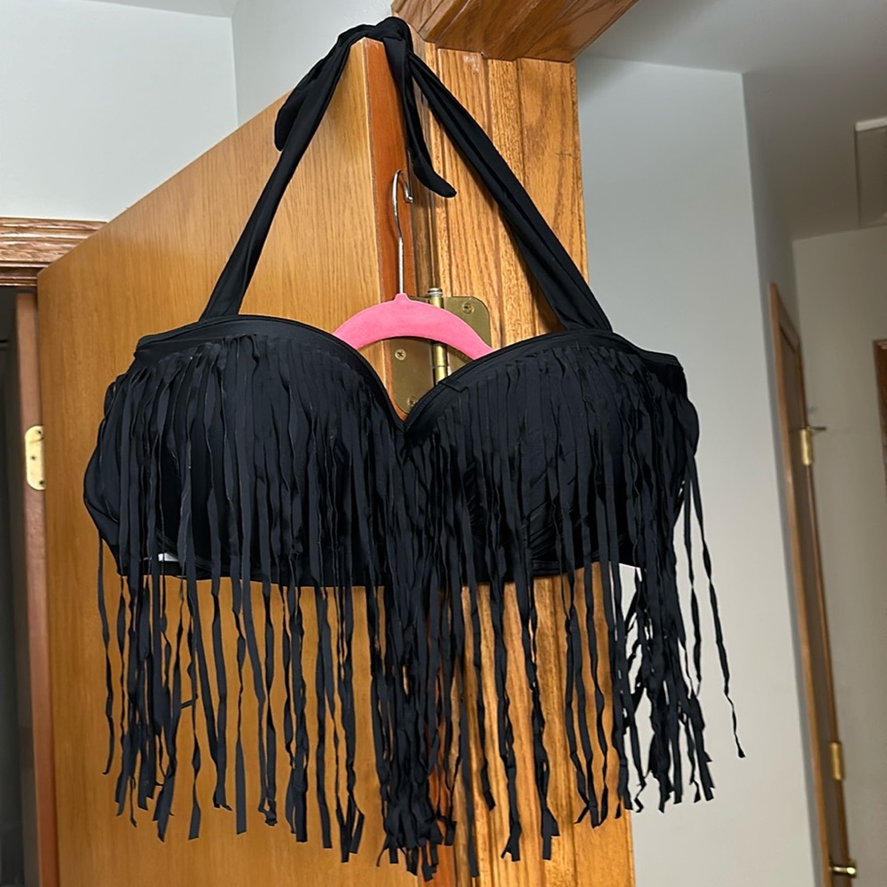 Plus size swim top